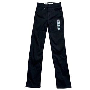 Levi’s 724 High Rise Black Straight Jeans